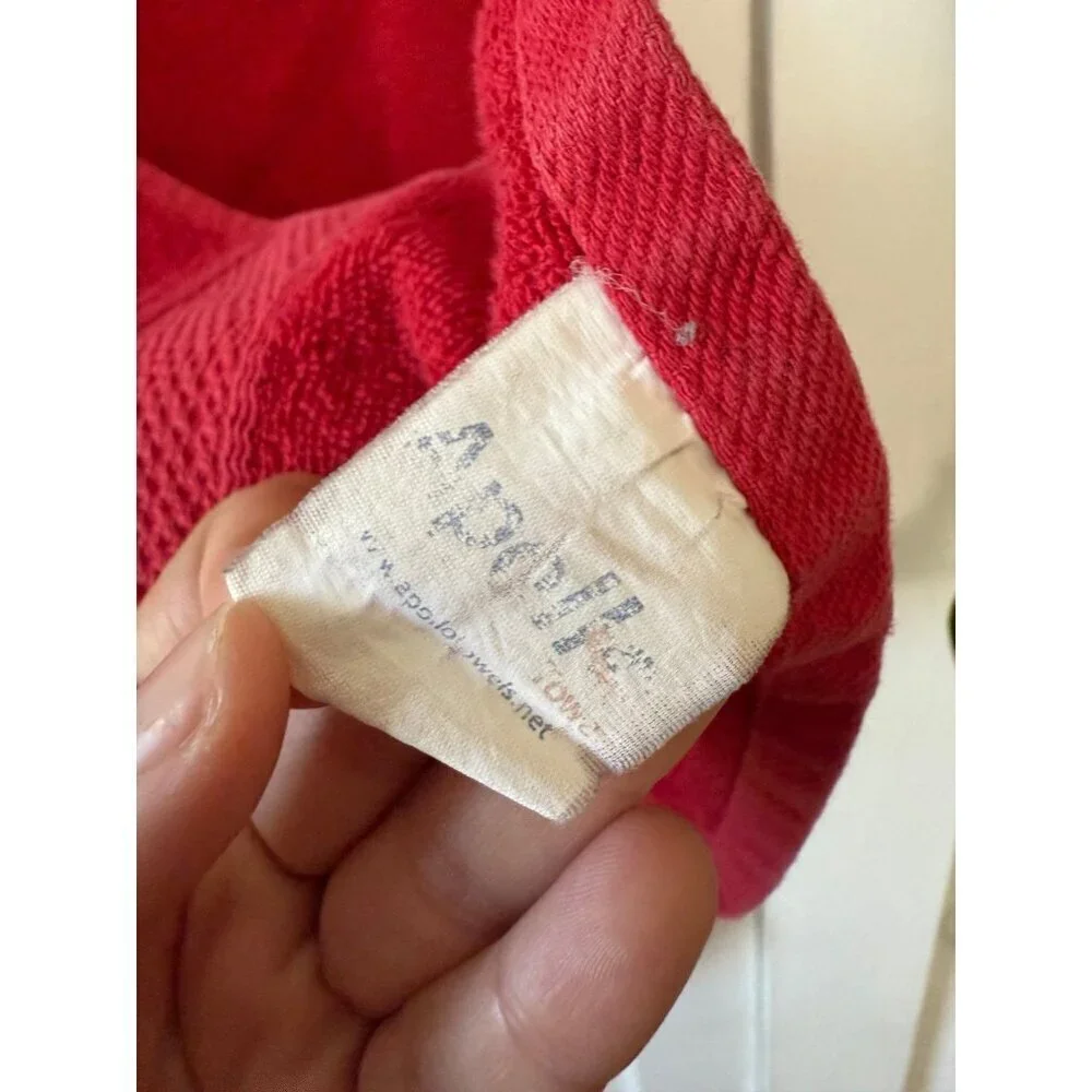 Apollo Towel red singular bath towel